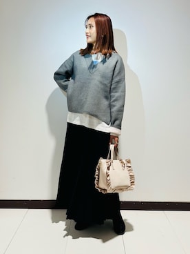 KAMEさん（レディース・160cm）の冬コーディネート