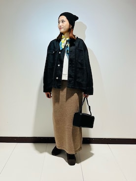 KAMEさん（レディース・160cm）の冬コーディネート