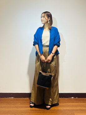 KAMEさん(レディース・160cm)の秋コーディネート