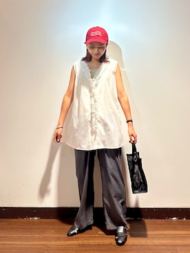 KAMEさん(レディース・160cm)の夏コーディネート