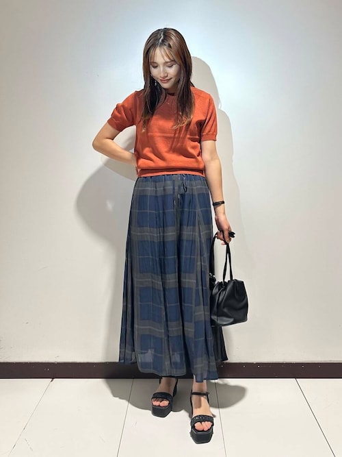 ⌘urban research⌘半袖ニット セール】リンガー半袖ニットTシャツ（ニット/セーター）｜URBAN