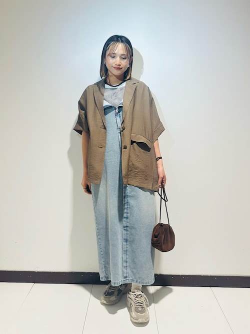 セール】デニムキャミワンピース（ワンピース）｜ITEMS URBANRESEARCH
