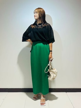 KAMEさん（レディース・160cm）の夏コーディネート