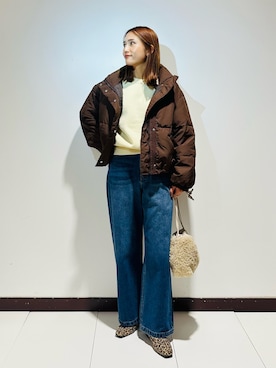 「ニット/セーター」｜KAMEさん（レディース・160cm）の秋コーディネート