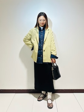 KAMEさん（レディース・160cm）の春コーディネート