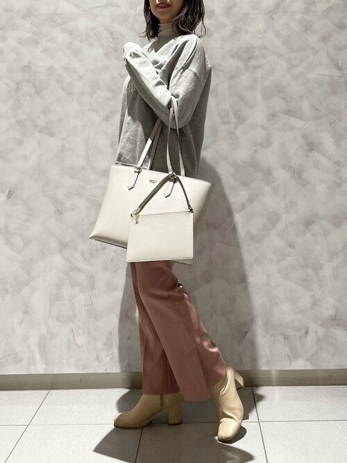 サマンサタバサ マルチポーチ付きシンプルトートバッグ サマンサタバサ マルチポーチ付きシンプルトートバッグ 【公式通販】