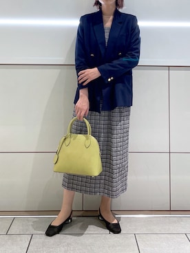「ごきげんウィーク」｜「アイテム（ハンドバッグ）」を使った、strakuさん（レディース・160cm）の春コーディネート
