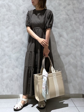 「Samantha Thavasa（サマンサタバサ）のアイテム（財布/小物）」を使った、strakuさん（レディース・160cm）の夏コーディネート