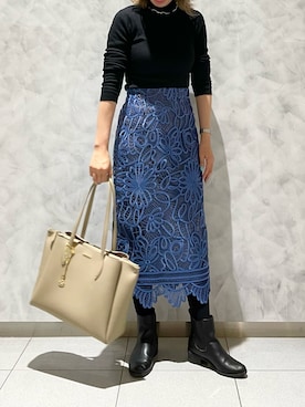 strakuさん（レディース・160cm）の冬コーディネート