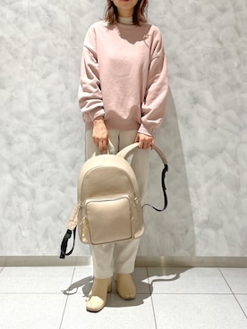 「通勤リュック」｜strakuさん（レディース・160cm）の春コーディネート