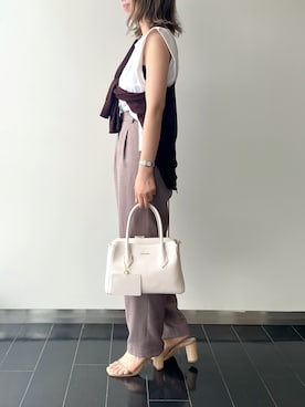 「サマンサタバサ」｜「アイテム（サンダル）」を使った、strakuさん（レディース・160cm）の夏コーディネート