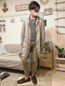 「goa（ゴア）のアイテム（ジャケット/アウター）」を使った、kibecchiさん（メンズ・170cm）の秋コーディネート