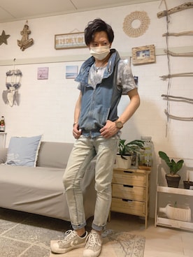 「goa（ゴア）のアイテム」を使った、kibecchiさん（メンズ・170cm）の秋コーディネート