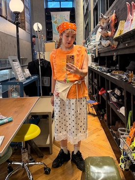 あみこさん(レディース・156cm)の夏コーディネート