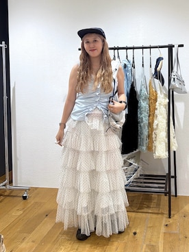 あみこさん(レディース・156cm)の夏コーディネート