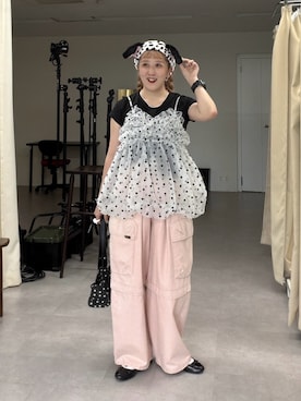あみこさん(レディース・156cm)の夏コーディネート