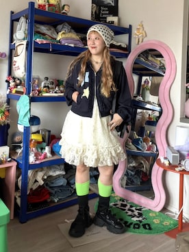 あみこさん（レディース・156cm）の秋コーディネート