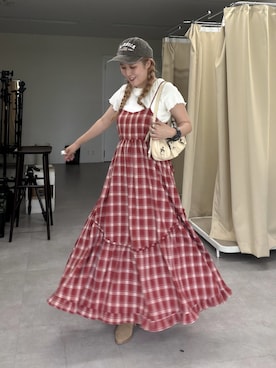あみこさん(レディース・156cm)の夏コーディネート