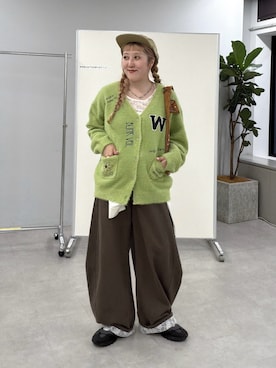 あみこさん（レディース・156cm）の秋コーディネート