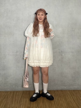 あみこさん(レディース・156cm)の夏コーディネート