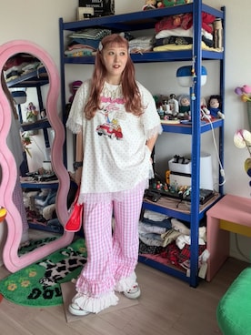 あみこさん（レディース・156cm）の春コーディネート