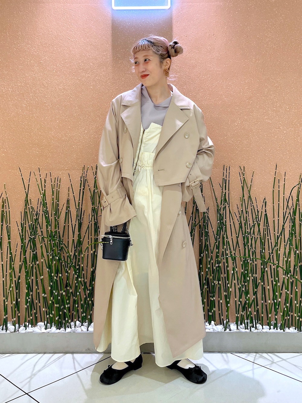 あみこ(Alley by wcloset LUMINE EST店)｜w closetのトレンチコートを ...