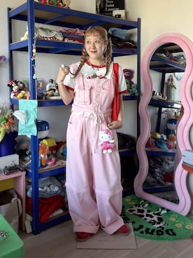 あみこさん(レディース・156cm)の夏コーディネート