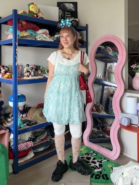 あみこさん(レディース・156cm)の夏コーディネート