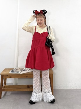 あみこさん（レディース・156cm）の夏コーディネート