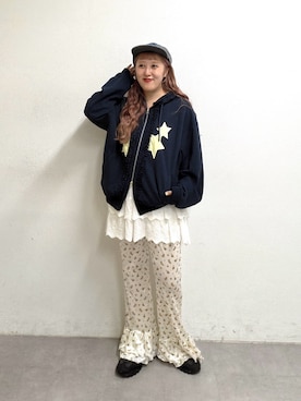あみこさん(レディース・156cm)の夏コーディネート