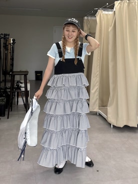 あみこさん(レディース・156cm)の夏コーディネート