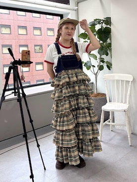 あみこさん(レディース・156cm)の夏コーディネート
