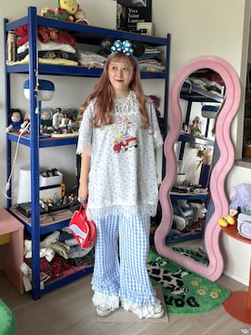 あみこさん（レディース・156cm）の春コーディネート