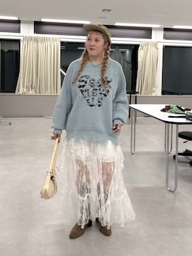 あみこさん（レディース・156cm）の秋コーディネート
