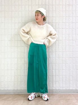 「Coming soon…」｜「アイテム（帽子）」を使った、あみこさん（レディース・156cm）の秋コーディネート