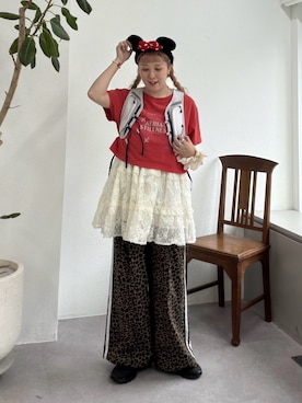 あみこさん(レディース・156cm)の夏コーディネート