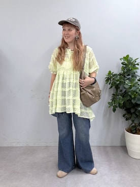 あみこさん(レディース・156cm)の夏コーディネート