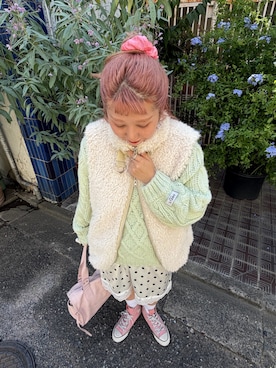 あみこさん（レディース・156cm）の夏コーディネート