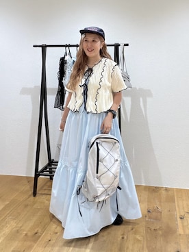あみこさん（レディース・156cm）の夏コーディネート