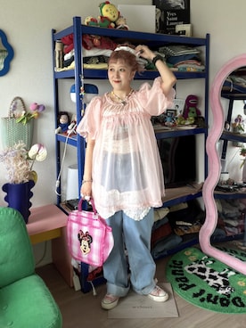 あみこさん(レディース・156cm)の春コーディネート
