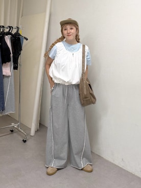 あみこさん(レディース・156cm)の夏コーディネート