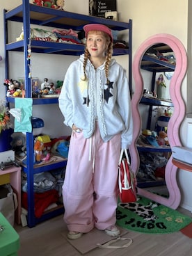 あみこさん(レディース・156cm)の夏コーディネート