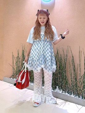 あみこさん（レディース・156cm）の夏コーディネート