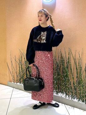 あみこさん（レディース・156cm）の秋コーディネート