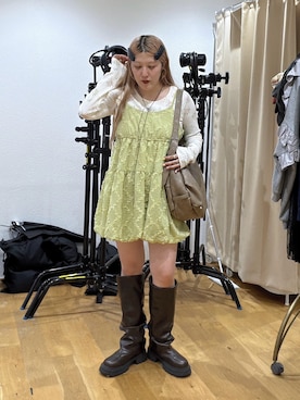 あみこさん（レディース・156cm）の秋コーディネート