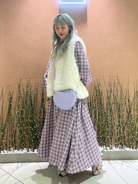 あみこさん（レディース・156cm）の秋コーディネート