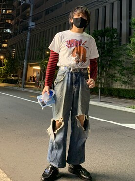 「juninagawa」｜金さんさん（メンズ・175cm）の夏コーディネート