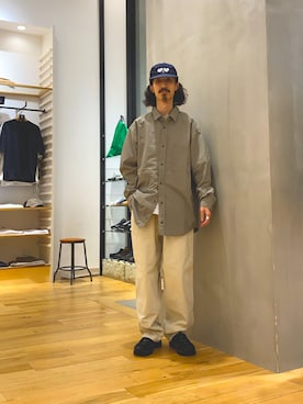 「アイテム（トップス）」を使った、uyamiki0526さん（メンズ・168cm・30代）の夏コーディネート