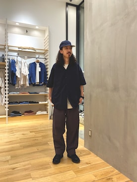「BURLAP OUTFITTER（バーラップアウトフィッター）のアイテム」を使った、uyamiki0526さん（メンズ・168cm）の春コーディネート