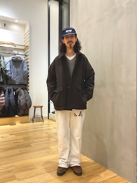 「アイテム（その他アウター）」を使った、uyamiki0526さん（メンズ・168cm・30代）の冬コーディネート